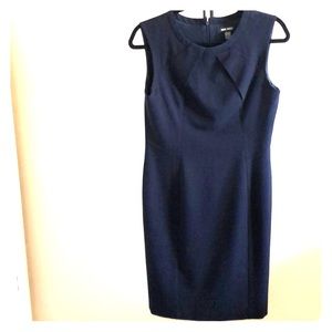 Navy suit/midi dress